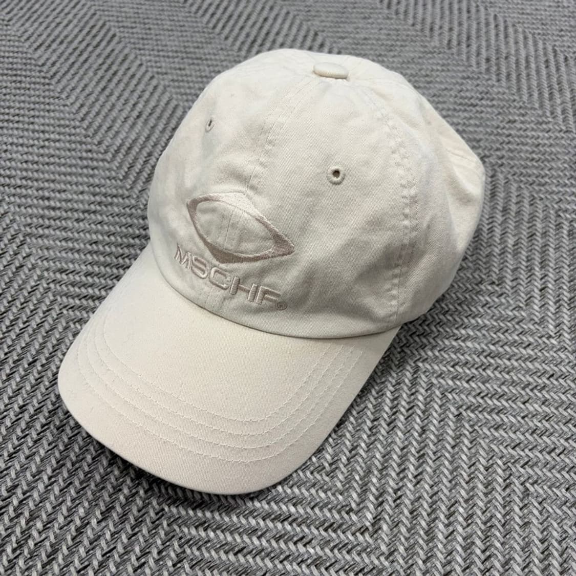 미스치프 로고자수 볼캡 v3130 상품이미지2