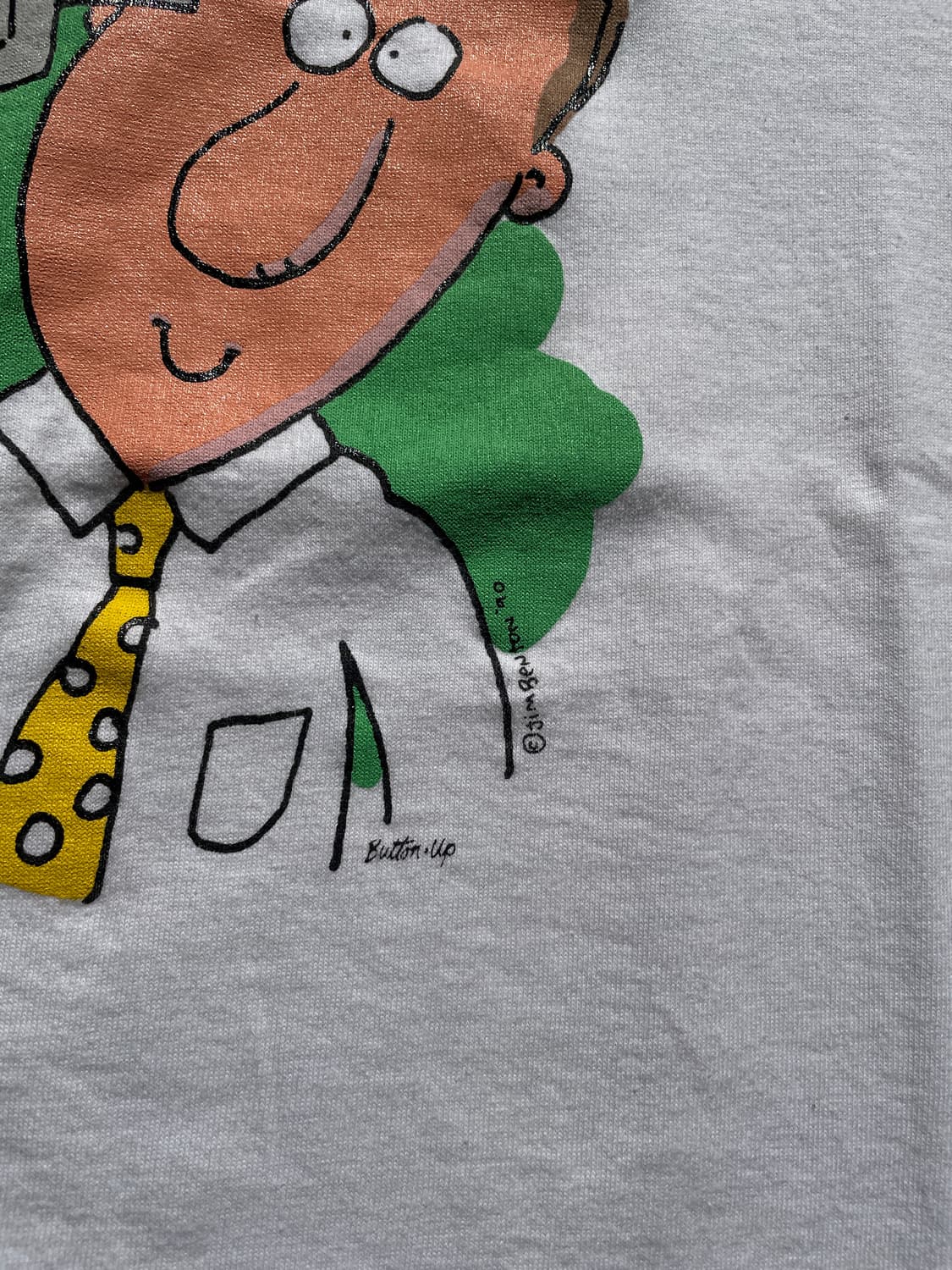 90s Jim benton Black Humor T-shirt 상품이미지5