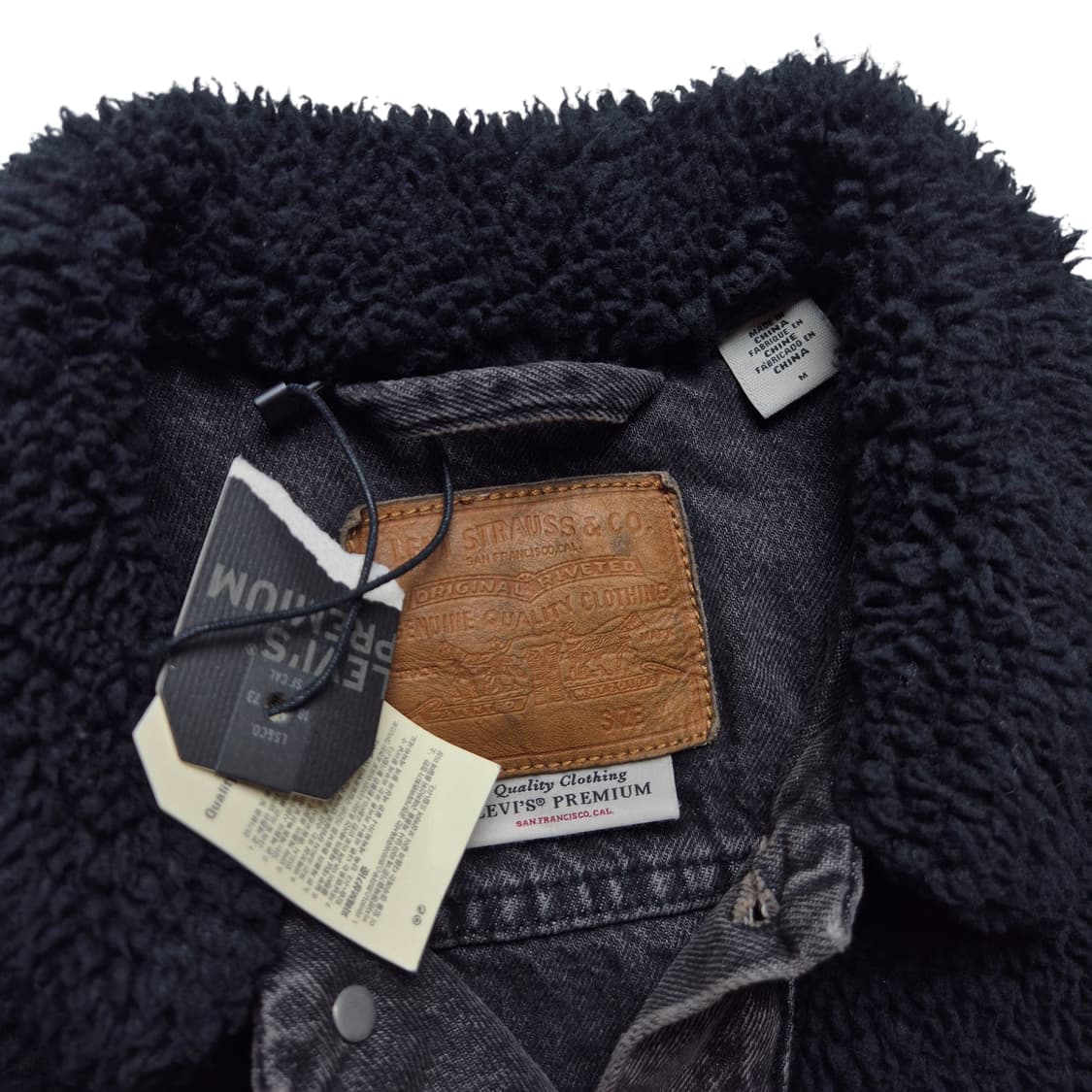 [M] 리바이스 그리즐리 쉐르파 데님자켓 상품이미지5