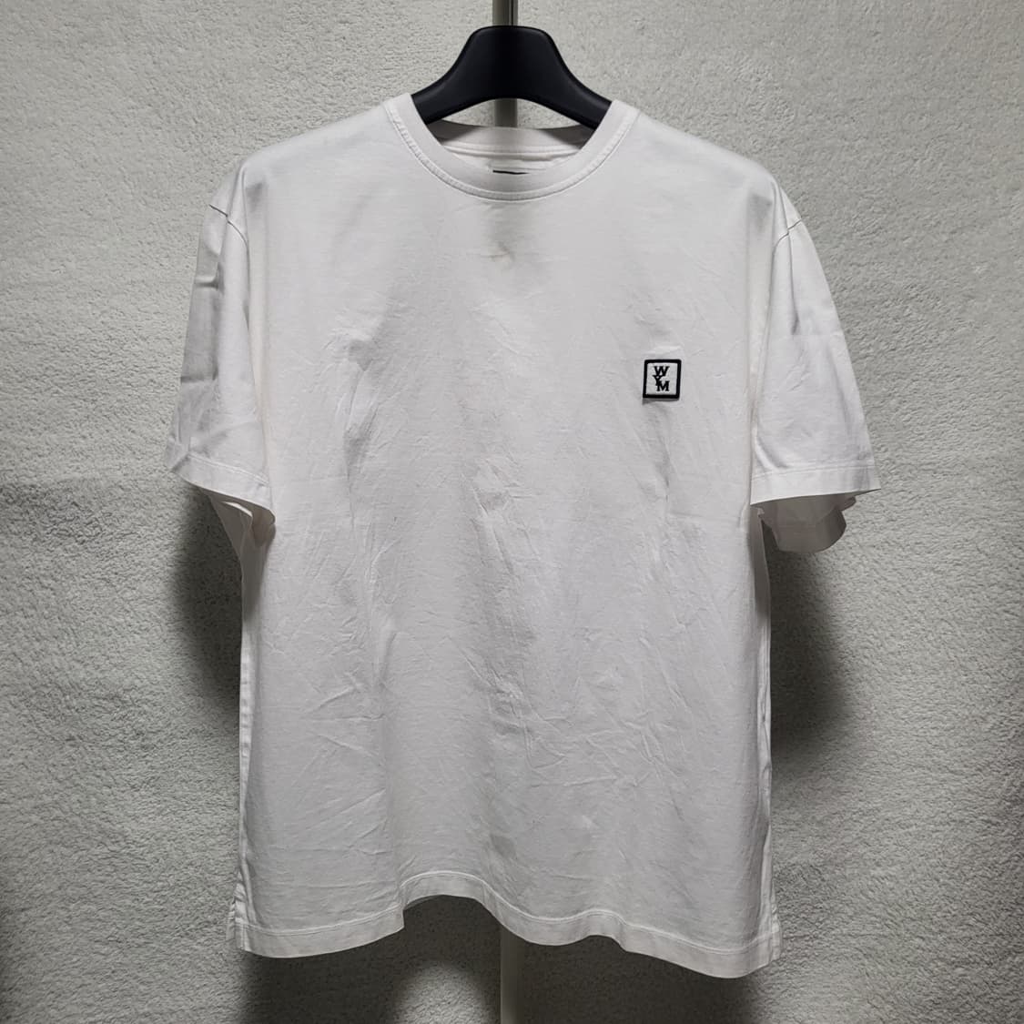 [정품] 50 / 23FW 우영미 백로고 반팔티 상품이미지2