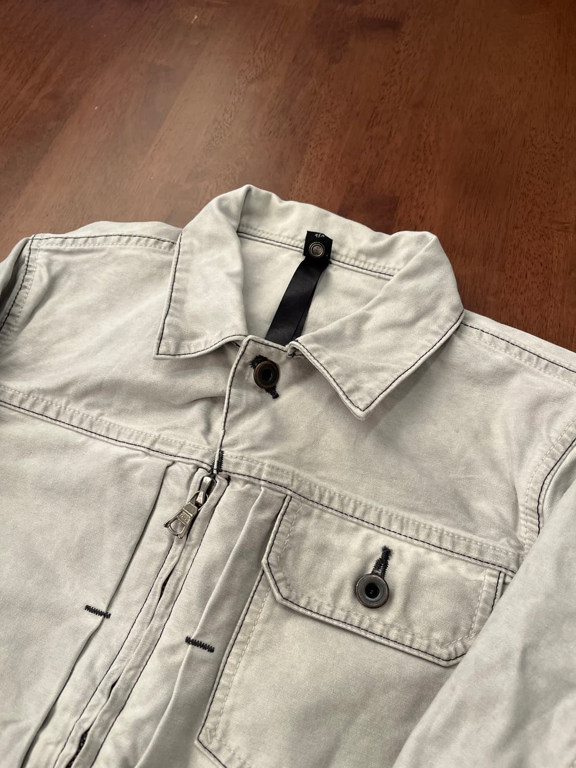 wjk 데님 집업 자켓 상품이미지6