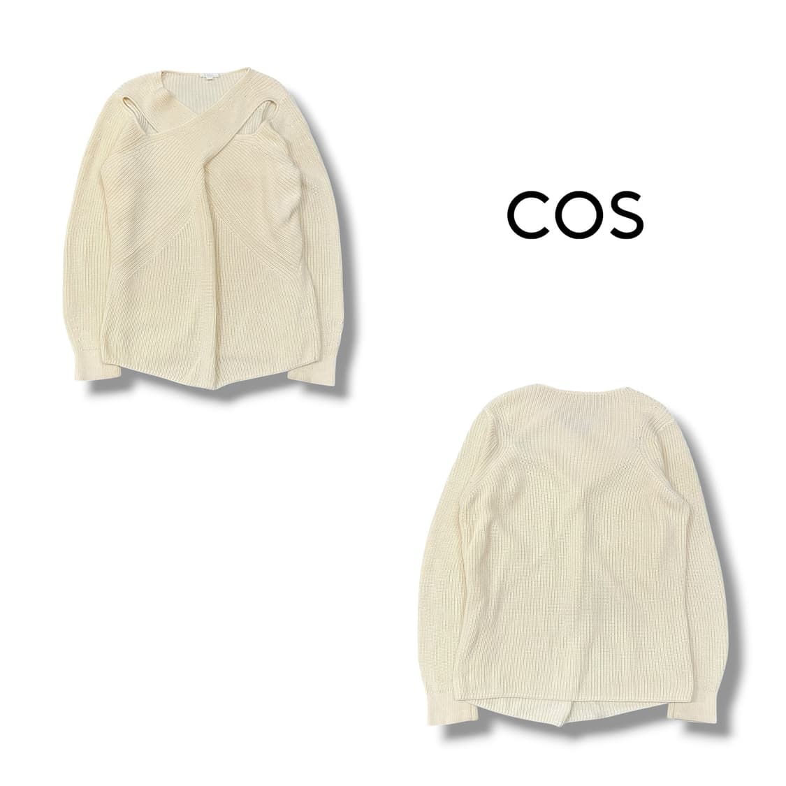  코스 숄더라인 트위스트 니트 y14083 상품이미지1