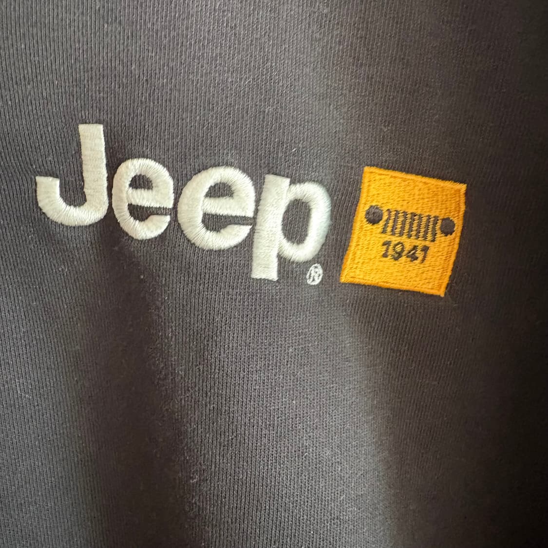 Jeep 지프 블랙 맨투맨 티셔츠 M(95) 상품이미지5