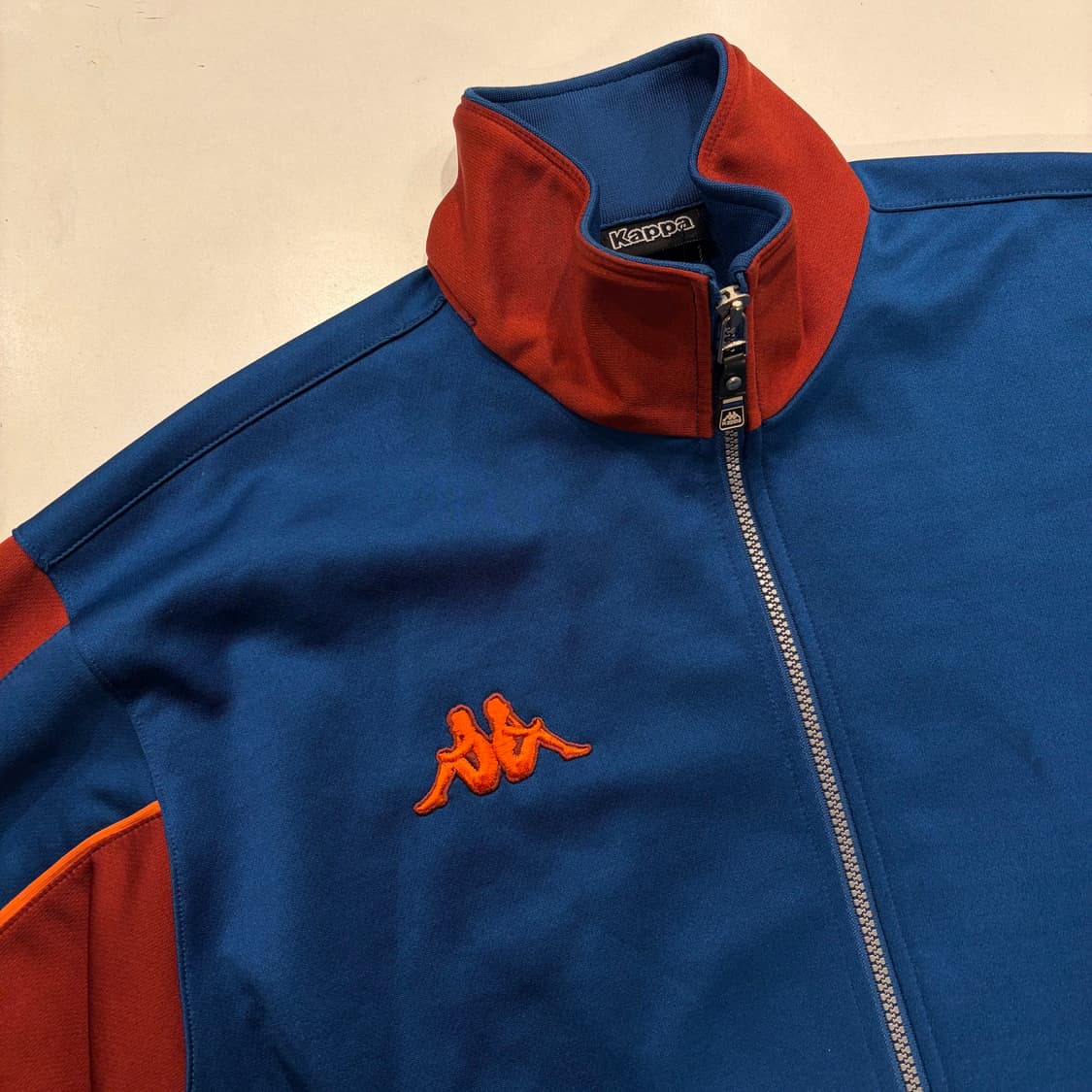 [3XL] 카파 올드스쿨 블루/오렌지 트랙 자켓 B282 상품이미지3