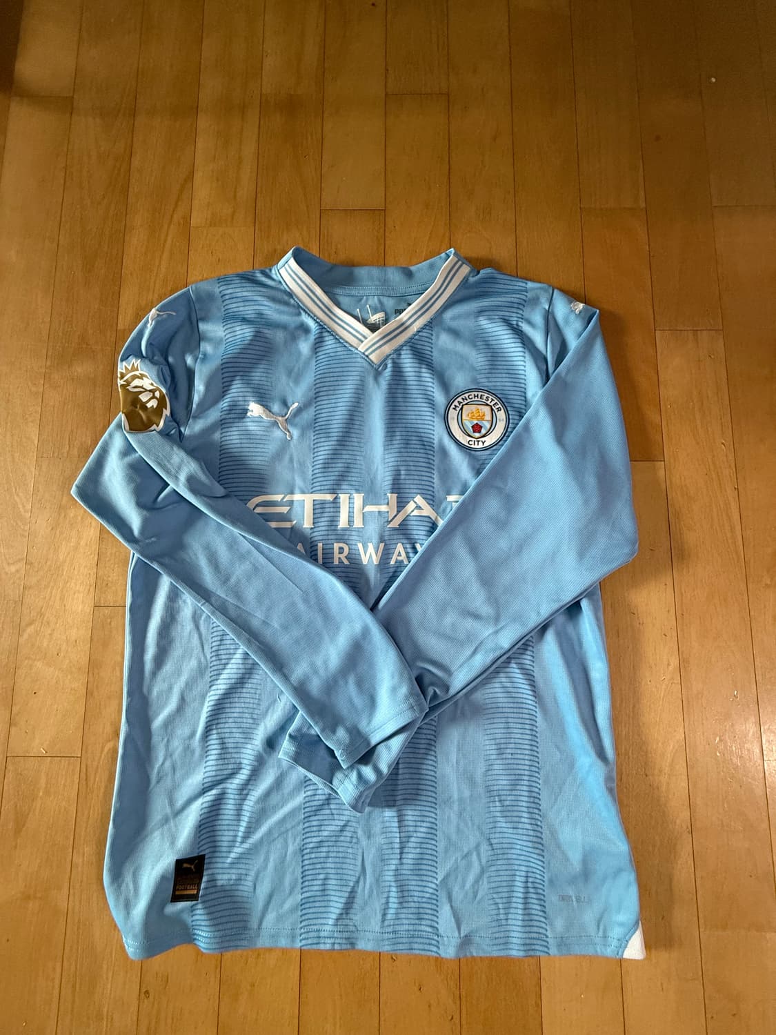 맨시티 23/24 홀란드 홈 긴팔유니폼M 상품이미지1