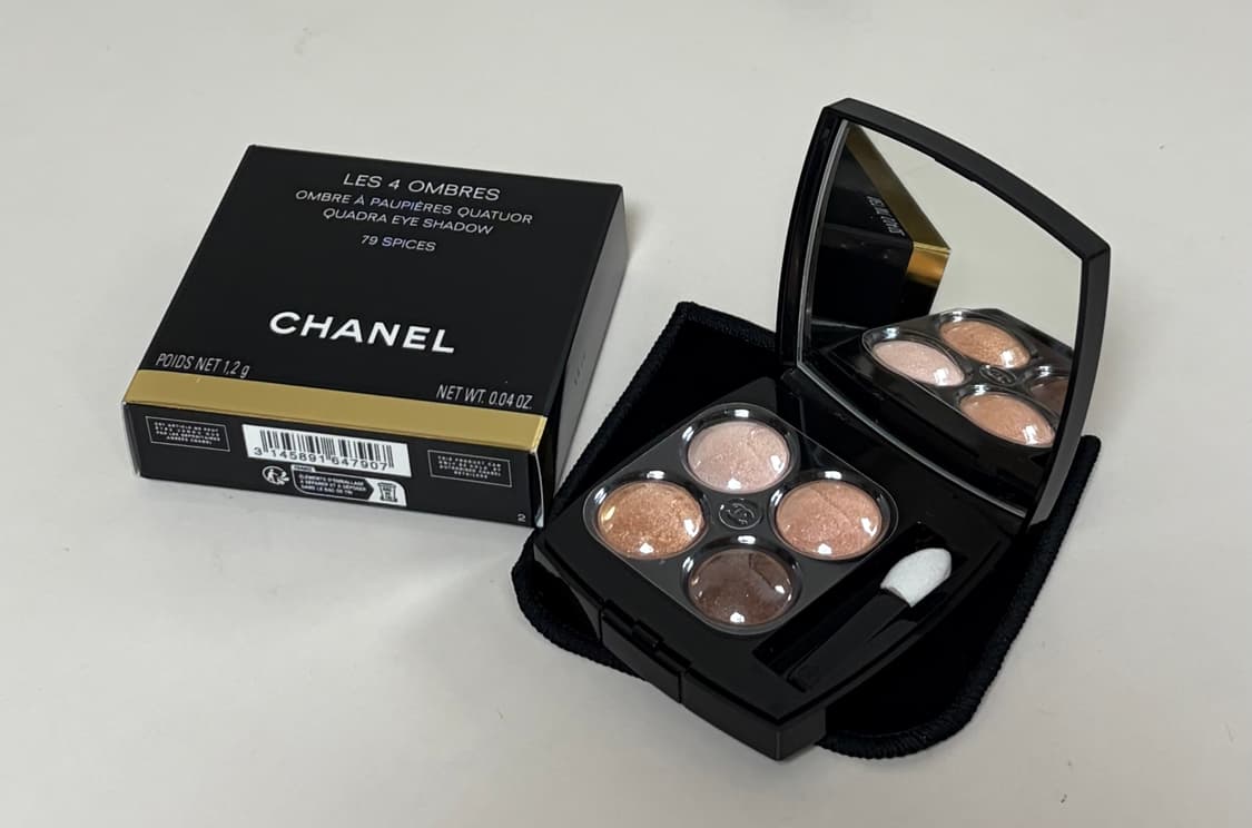 샤넬 레 꺄트르 옹브르 79 스파이스 아이섀도우 팔레트 국문택 상품이미지2