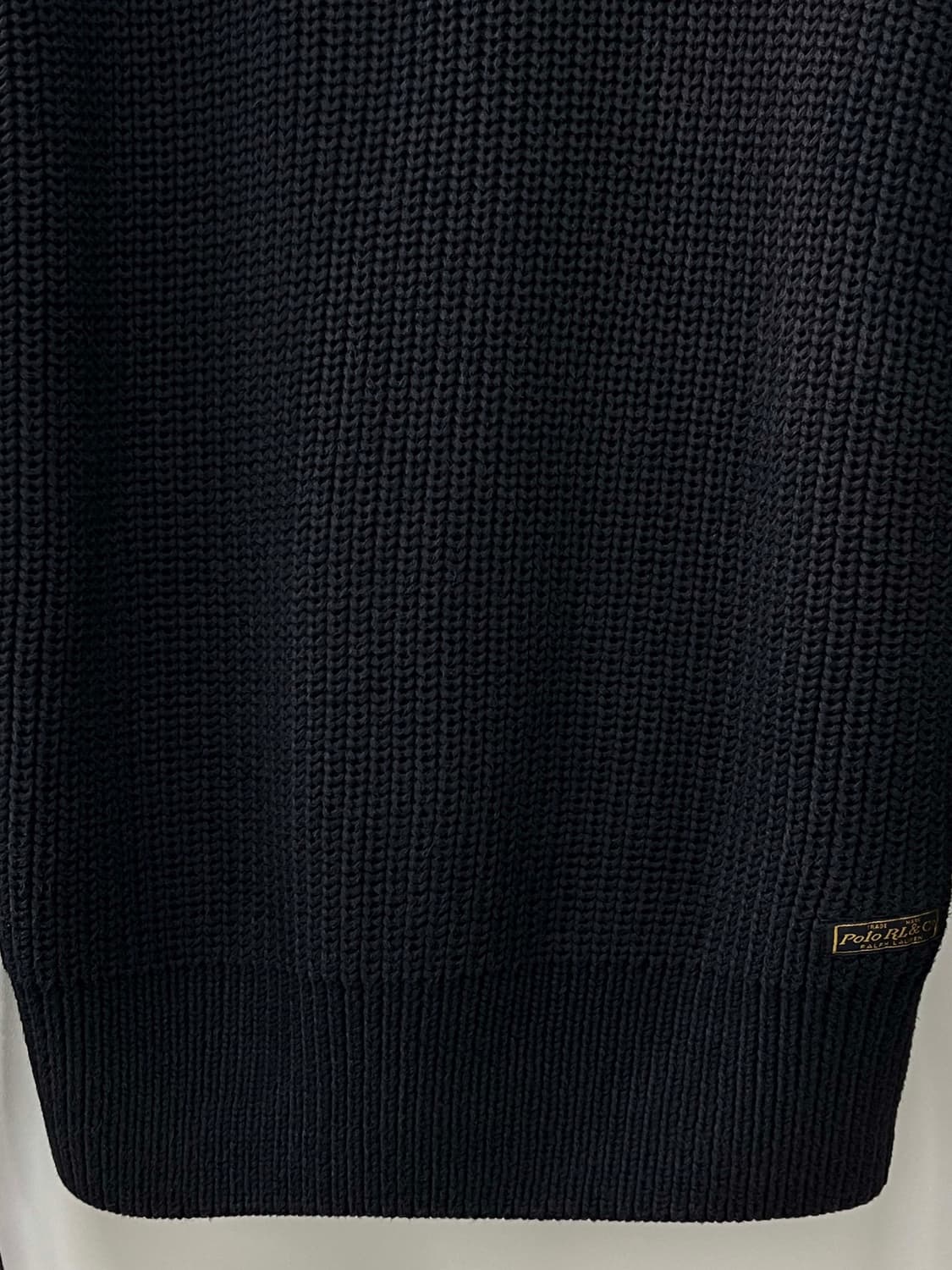 폴로 랄프로렌 퍼플네이비 코만도 엘보패치 밀리터리 스웨터 상품이미지4