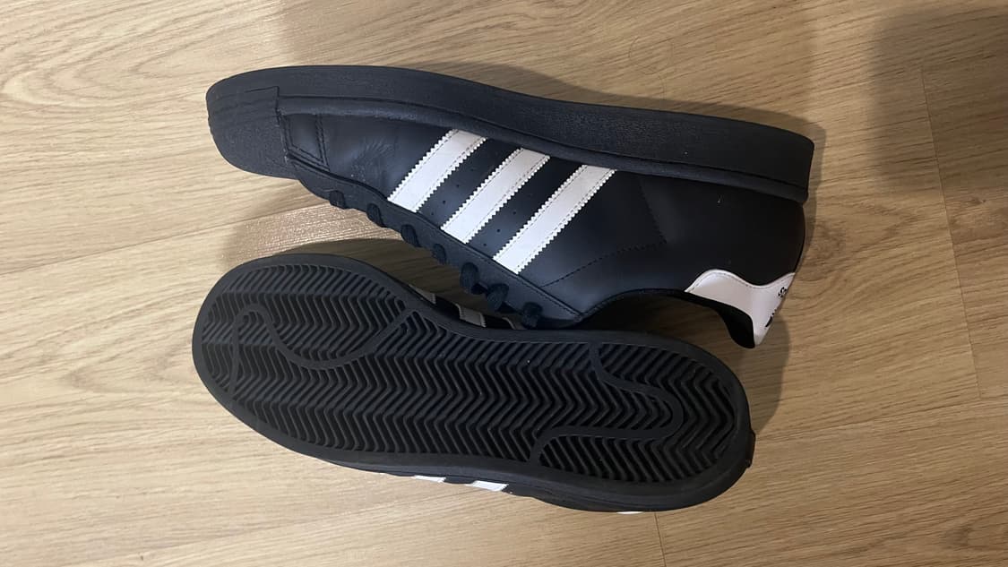 아디다스 , 슈퍼스타 ( 블랙 / 290 ) 상품이미지3