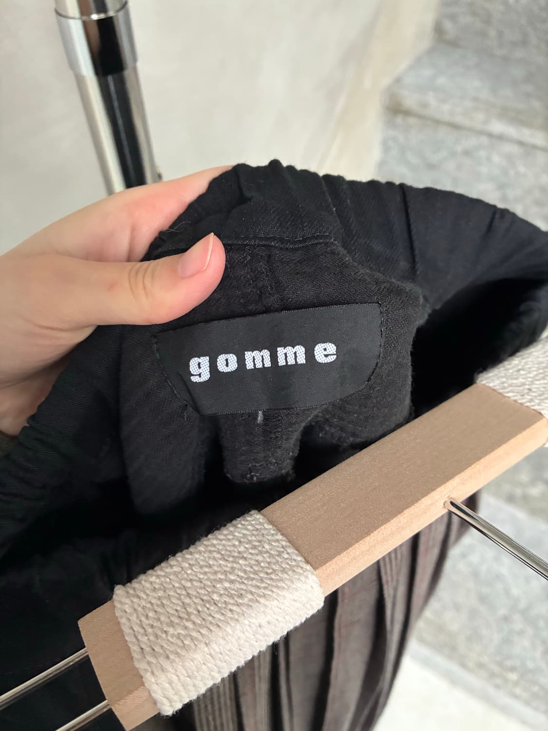 GOMME 고무 플리츠 스커트 상품이미지8