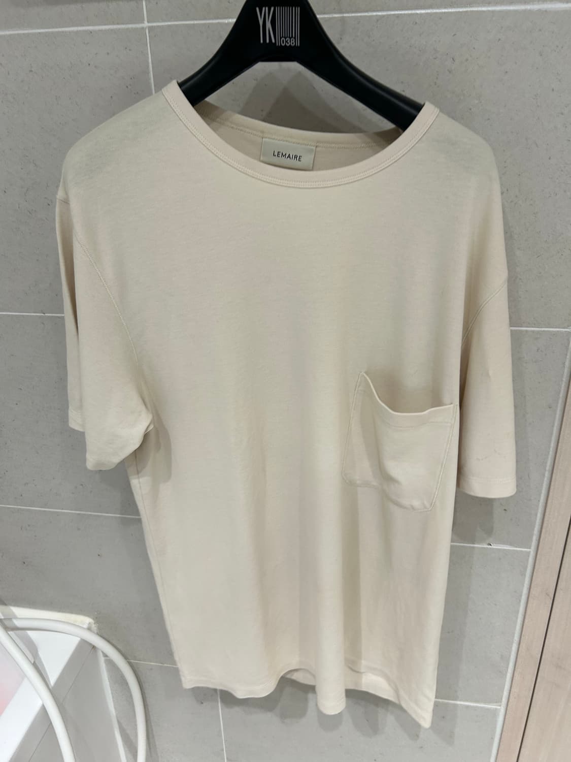 르메르 크루넥 포켓 반팔 티셔츠 상품이미지1