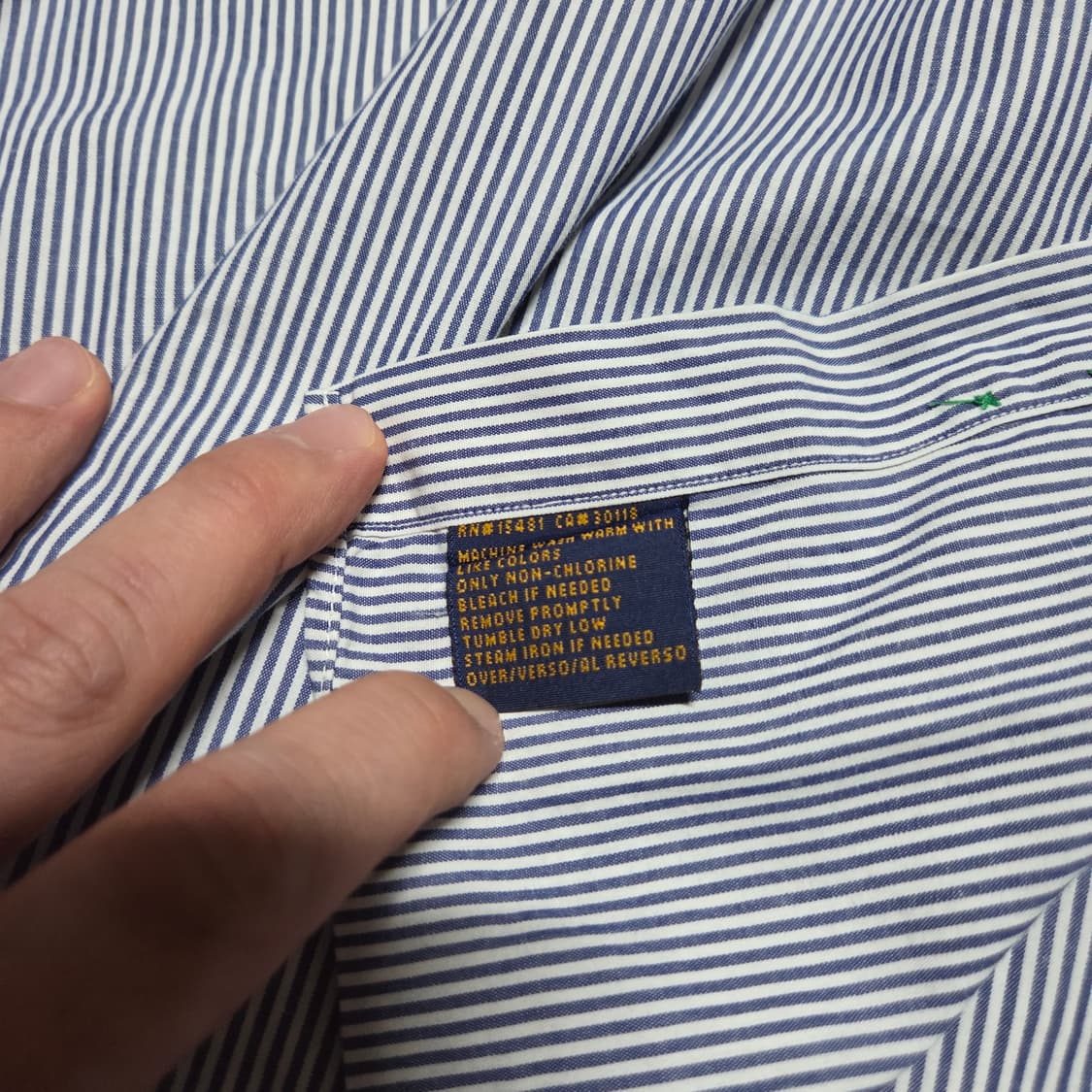 90s Vintage Tommy Hilfiger Dress Shirt 상품이미지5