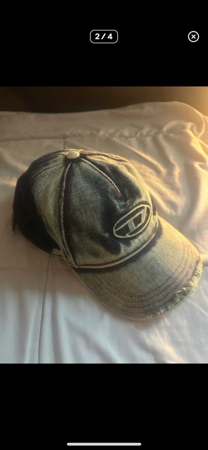 Diesel C-Seymon Treated Denim Baseball C 상품이미지1