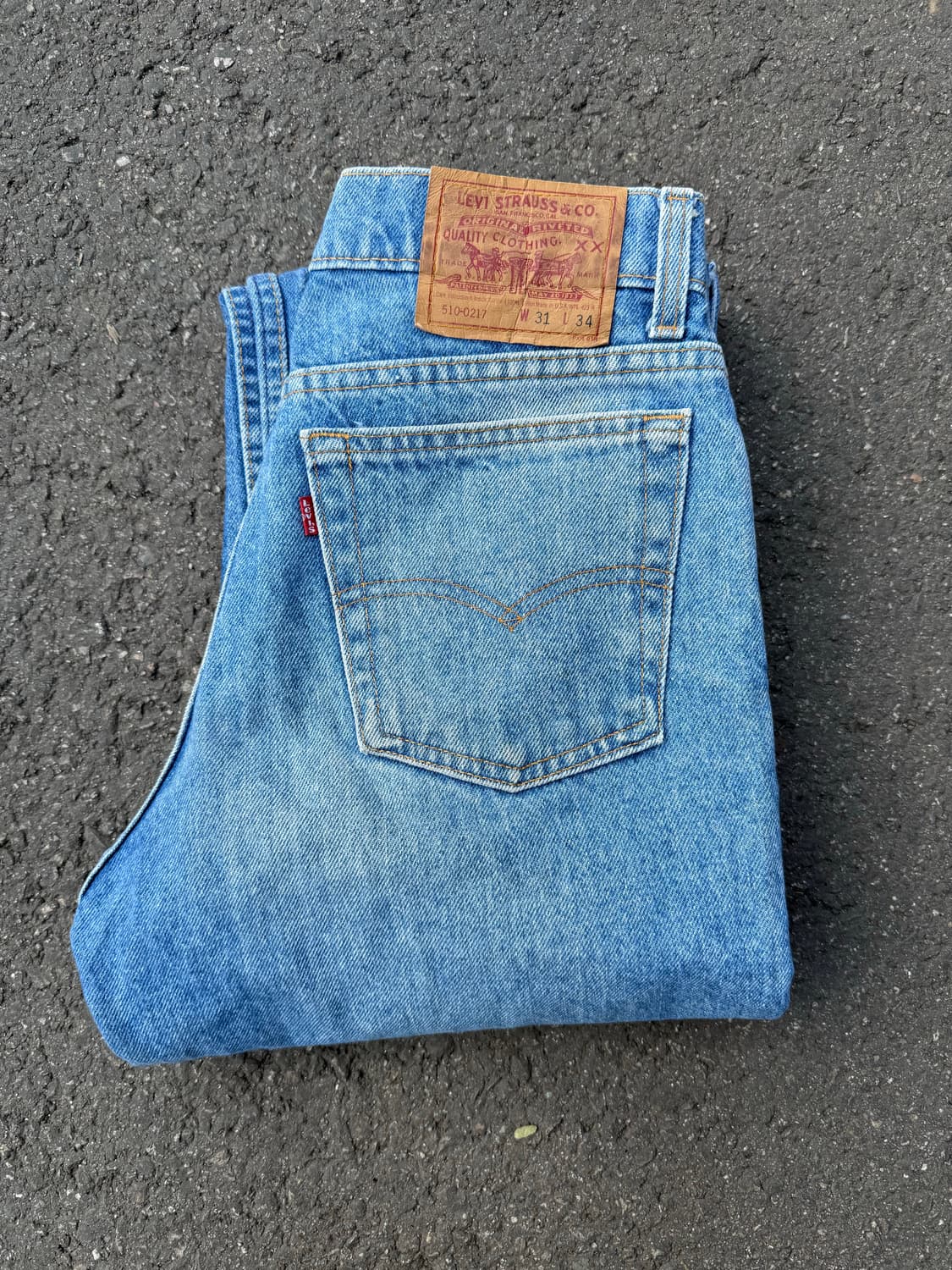 80s Levis 510 Made in usa 리바이스 데님 팬츠 상품이미지1