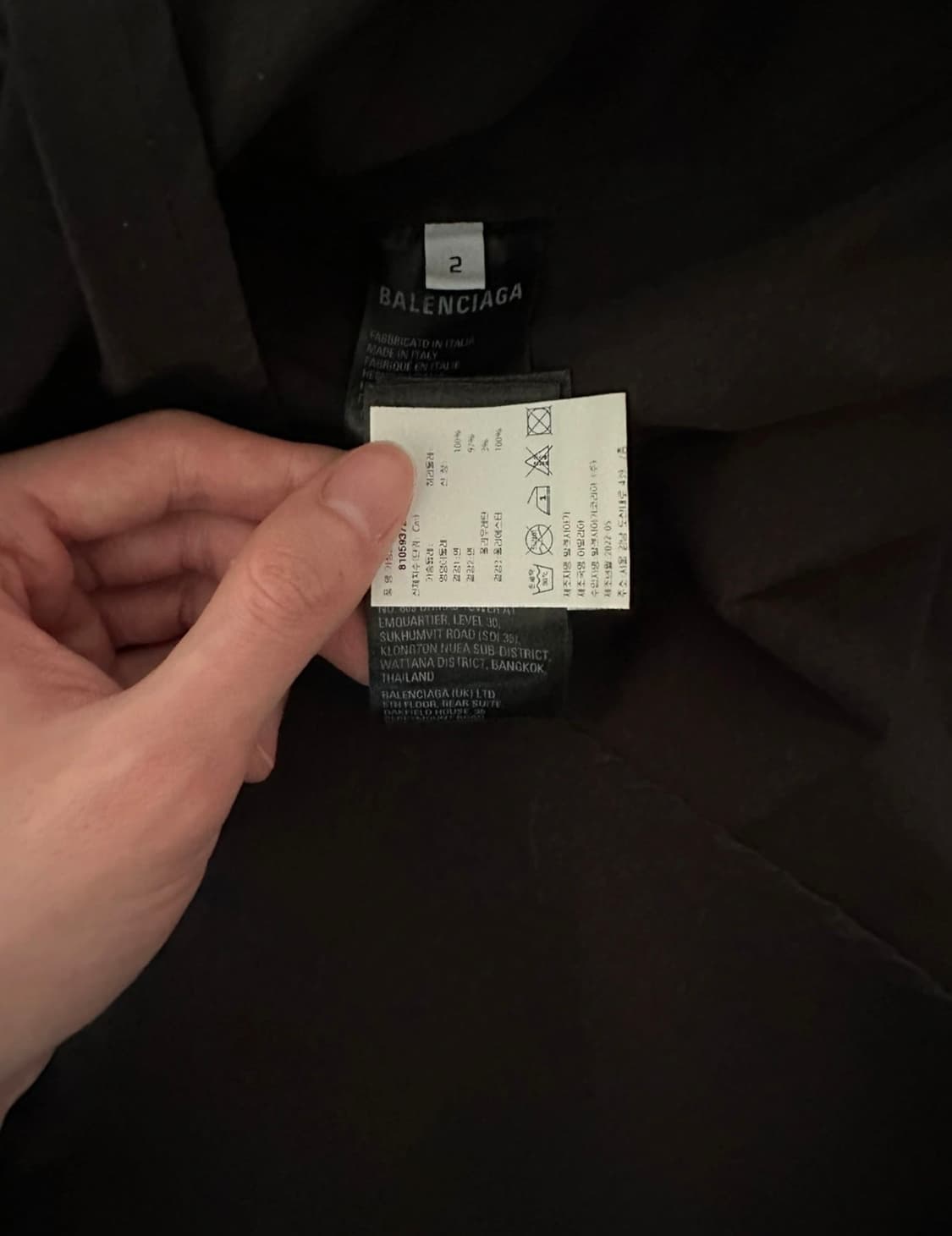 발렌시아가 트롱프뢰유 셔츠 남방 상품이미지3