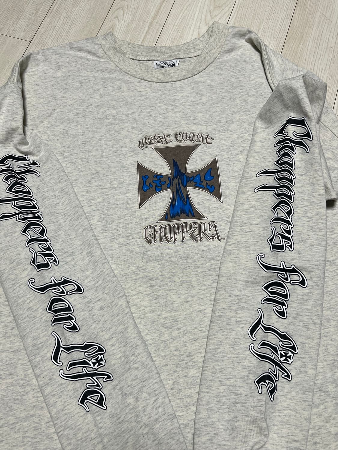 00s 웨스트코스트쵸퍼스 롱슬리브 오트밀 XL 상품이미지3