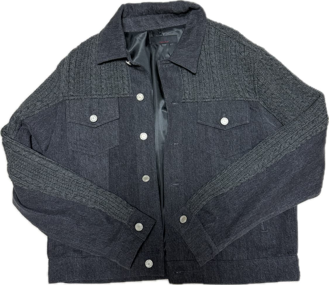 애니타임로릭 믹스자켓 Zinnia Mix Jacket-Charcoal M 상품이미지2
