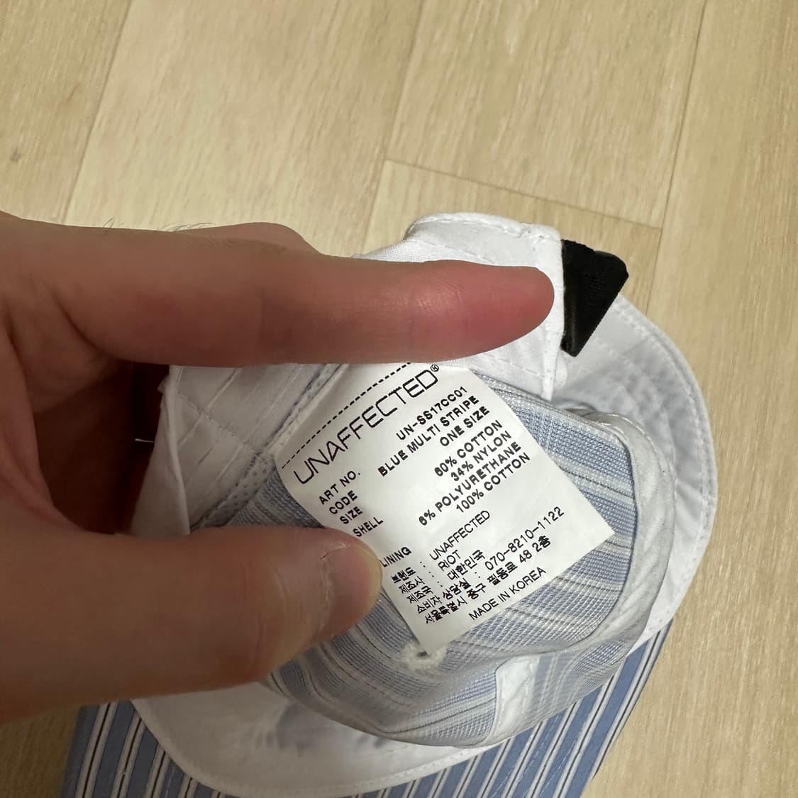 Free 언어펙티드 캠프캡 볼캡 블루스트라이프 상품이미지5