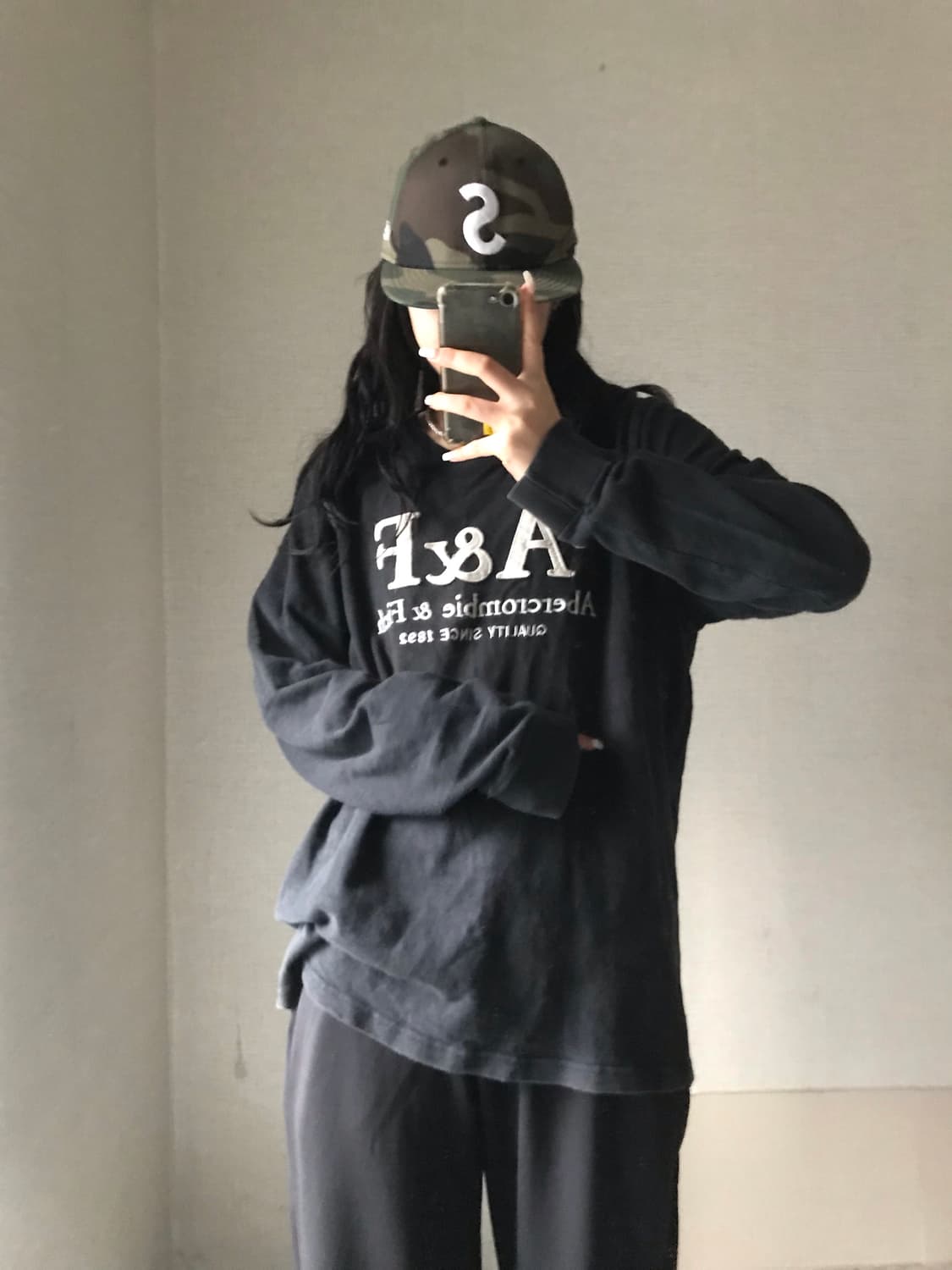 아베크롬비 빅로고 롱슬리브 상품이미지4