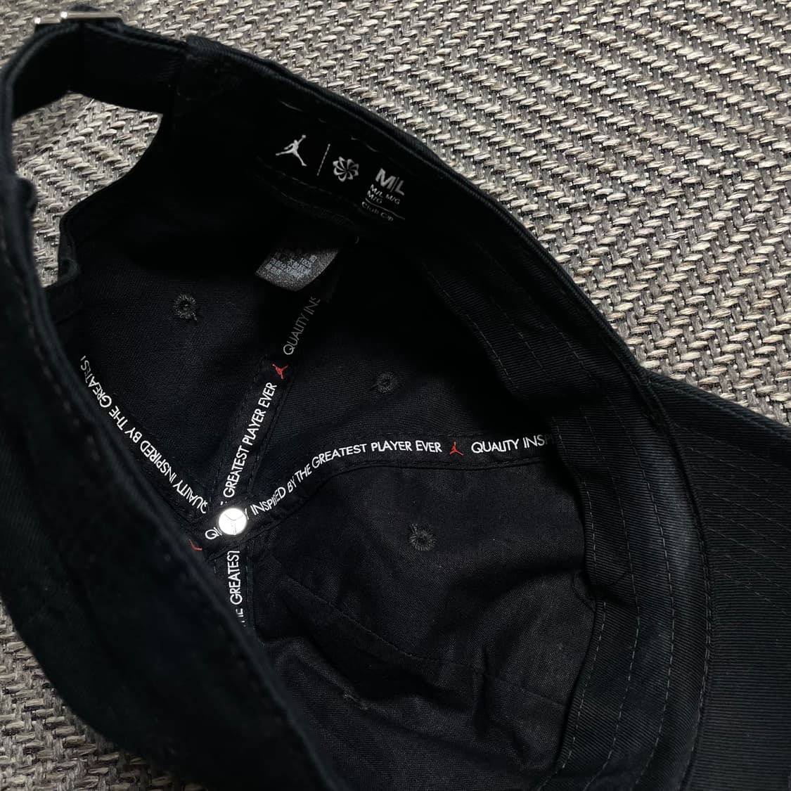 나이키 조던 점프맨 자수 볼캡 블랙o 5395 상품이미지4