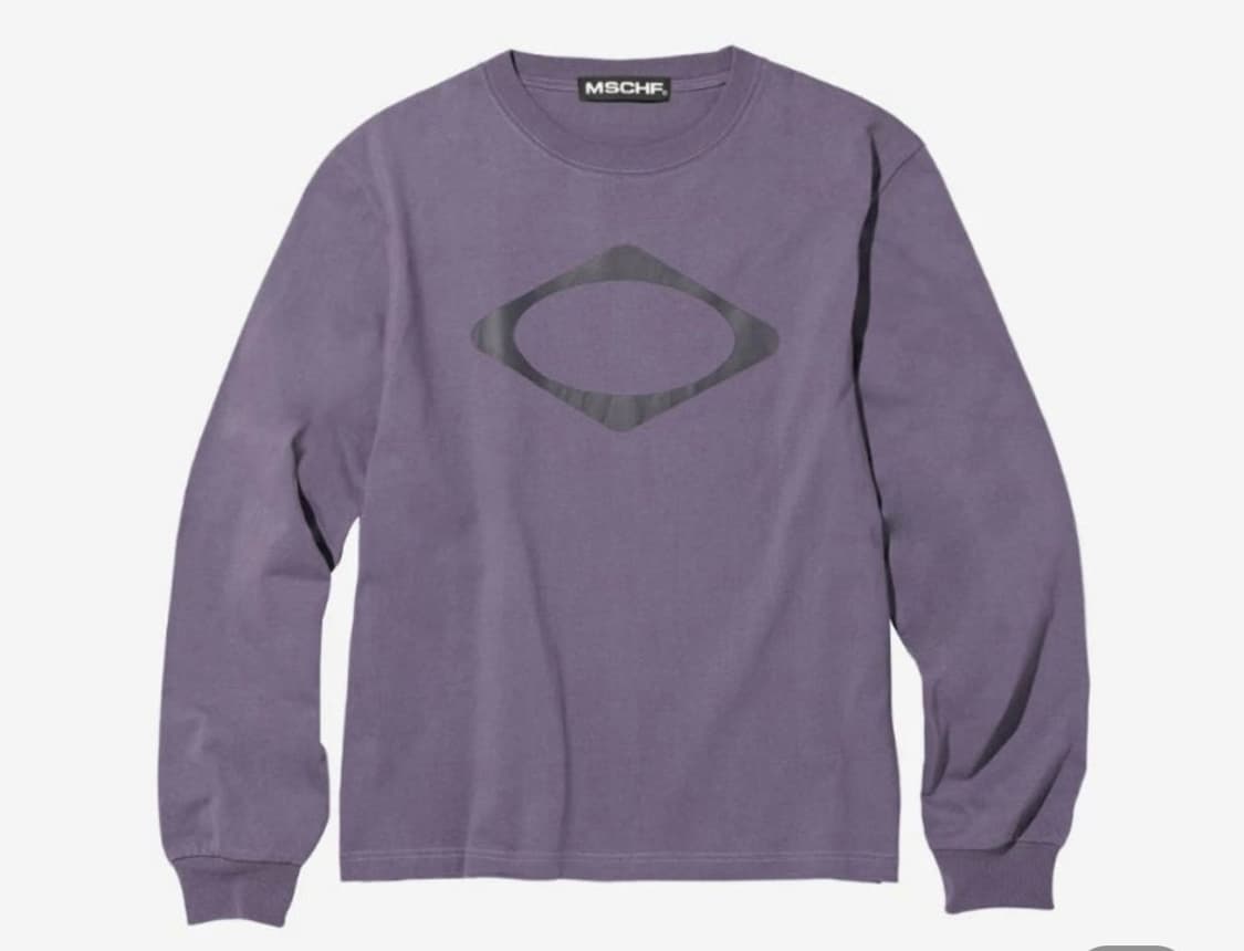 미스치프 롬버스 롱슬리브 퍼플 상품이미지1