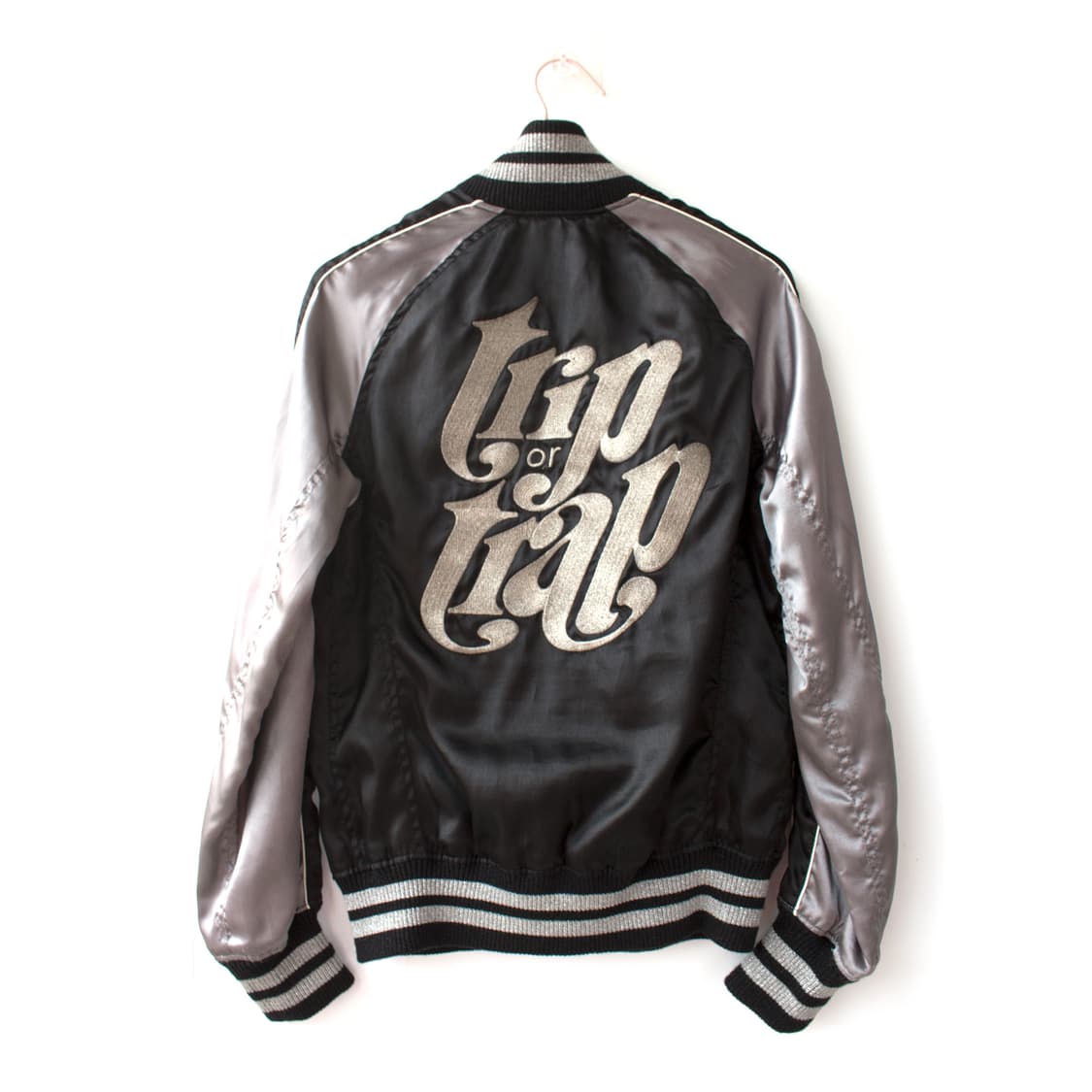 히스테릭글래머 블랙&실버 글로우 블루종 *rare 상품이미지1