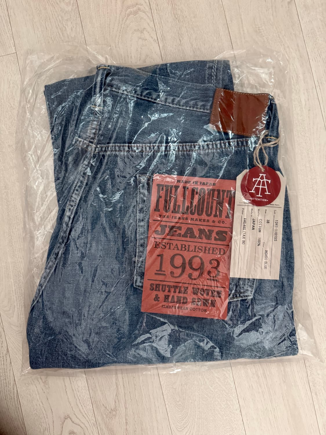 [38] 풀카운트 다트포드 1101ss 수퍼스무스 새제품 상품이미지2