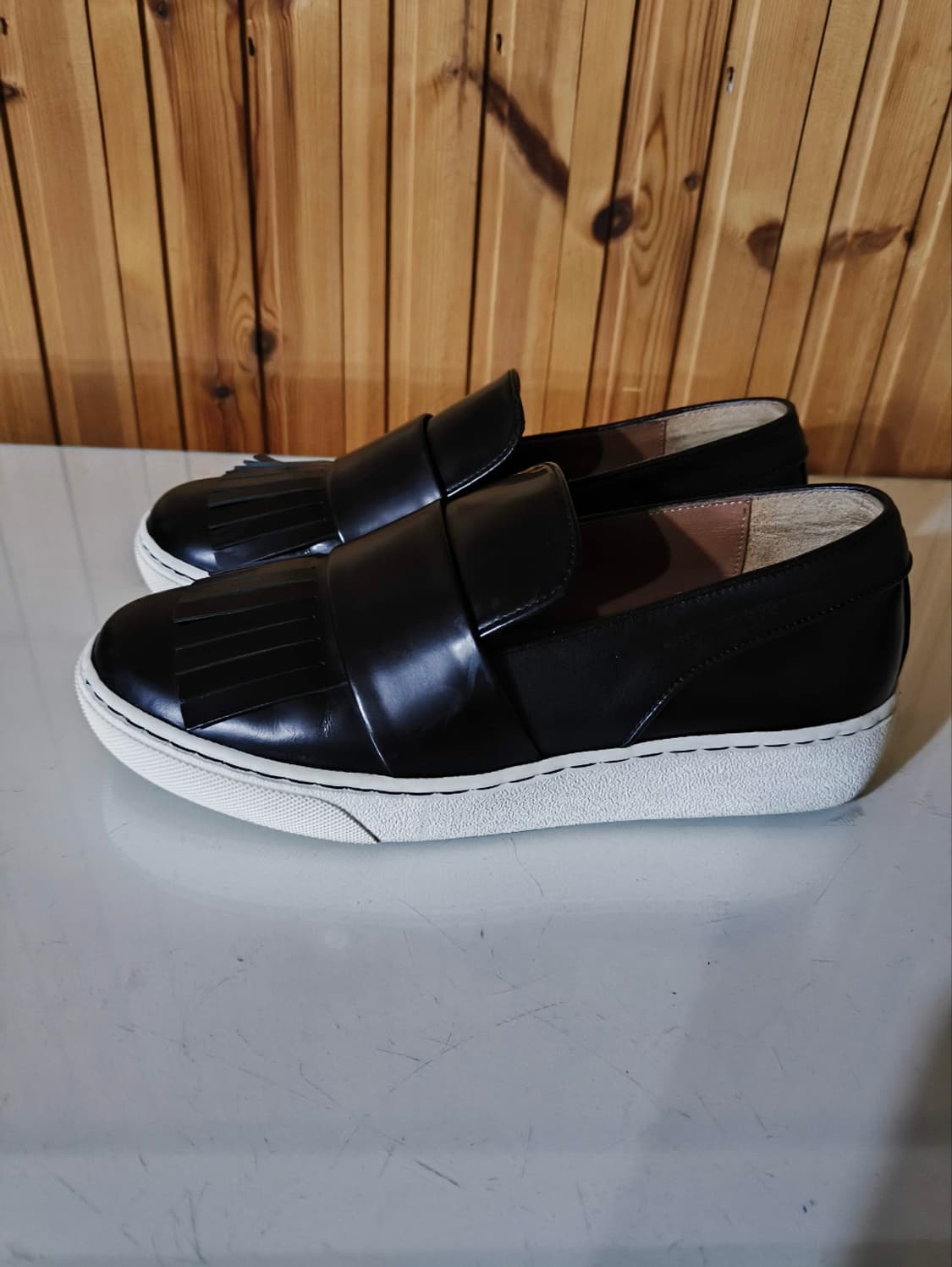 230mm 한섬 마인 프린지 슬립온 테슬 로퍼 상품이미지4