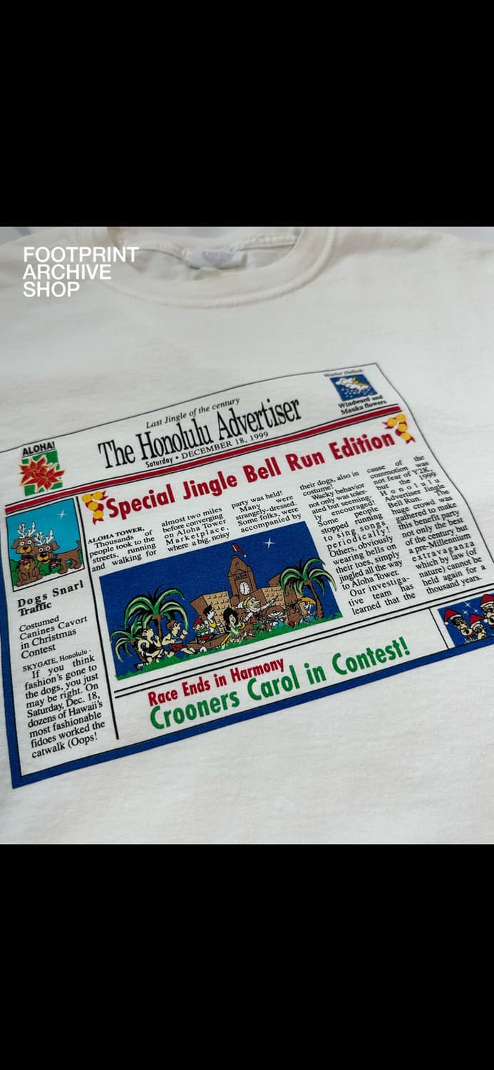 99' Honolulu Jingle Bell Run tee 상품이미지5