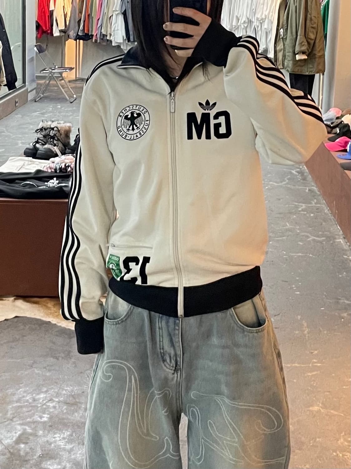 아디다스 독일 게르트 뮐러 트랙탑 져지 H1759 상품이미지1