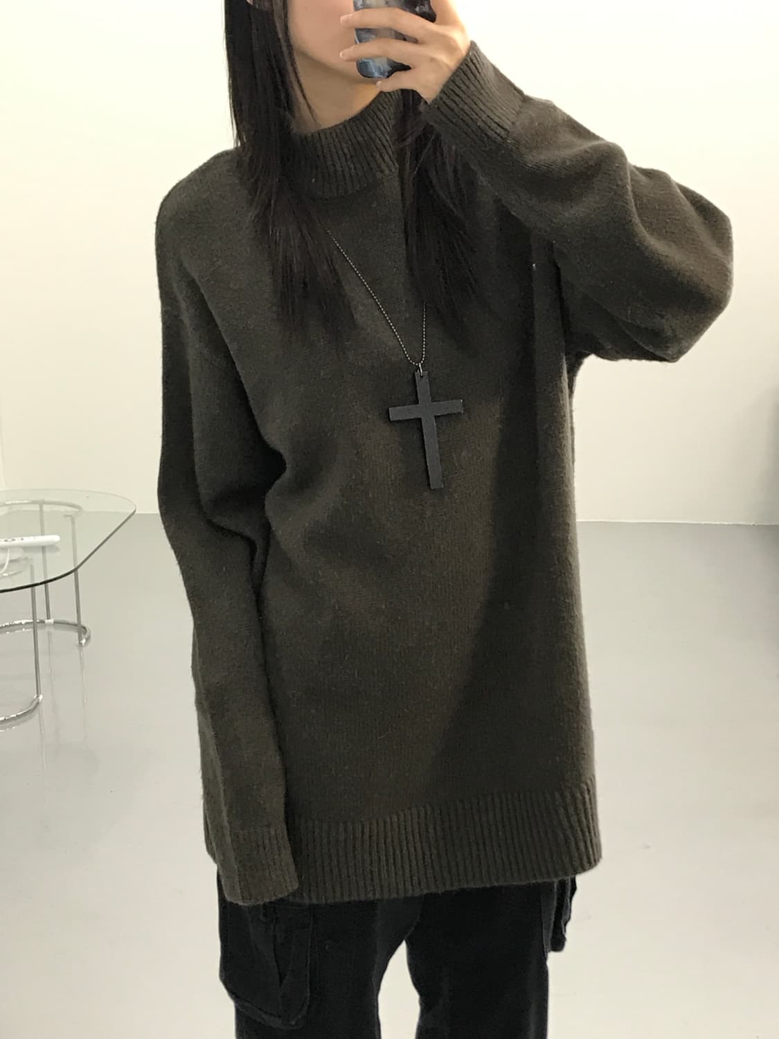 니코앤드 브라운 니트 상품이미지2