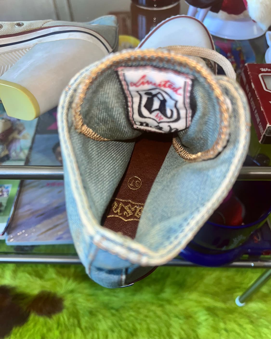 Ash ArchiveWashed  Denim High Heels 상품이미지7