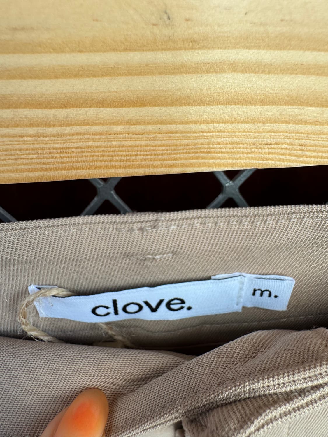 clove 클로브 카고 포켓 미니 골프 스커트 베이지 M 상품이미지5