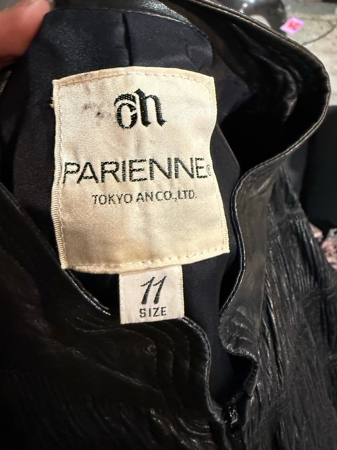 parienne 가죽 원피스 상품이미지3