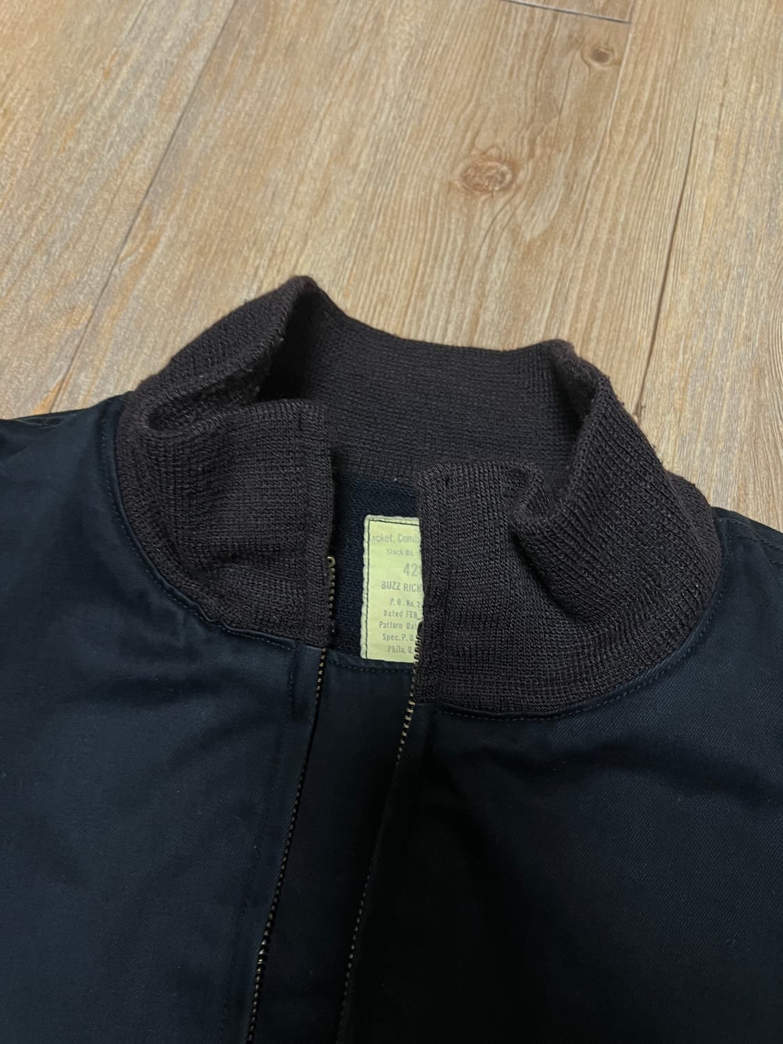 택포35) 버즈릭슨 윌리엄깁슨 탱커자켓 블랙42 상품이미지2