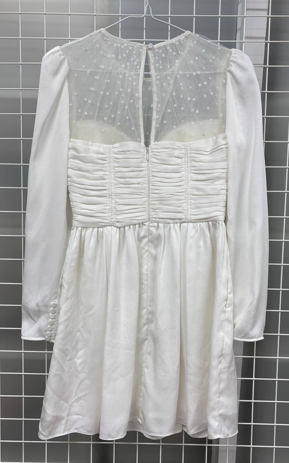 셀프포트레이트 화이트 원피스 상품이미지3