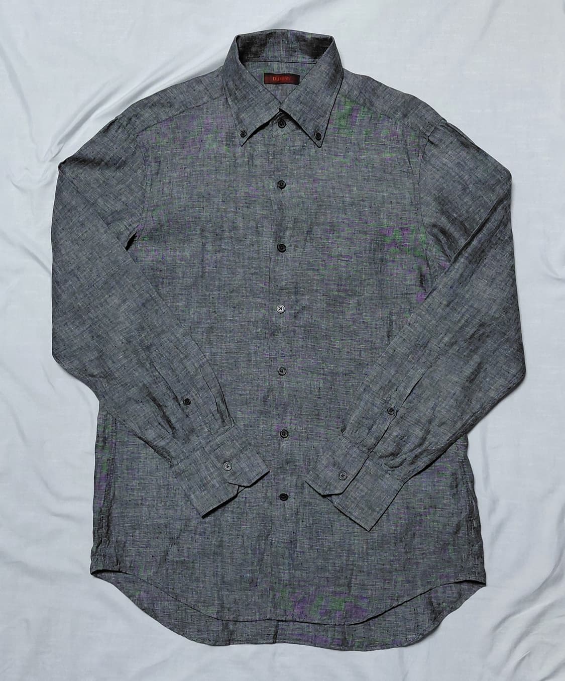 [L] 더반(D'URBAN) 재팬 메이드 리넨 100% 버튼다운 셔츠 상품이미지2