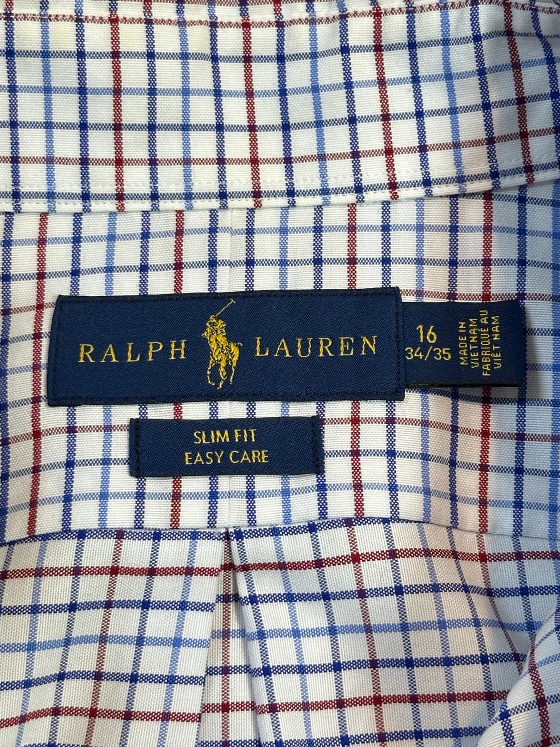 폴로 랄프로렌 신형 슬림핏 멀티포니 체크셔츠 16 상품이미지5