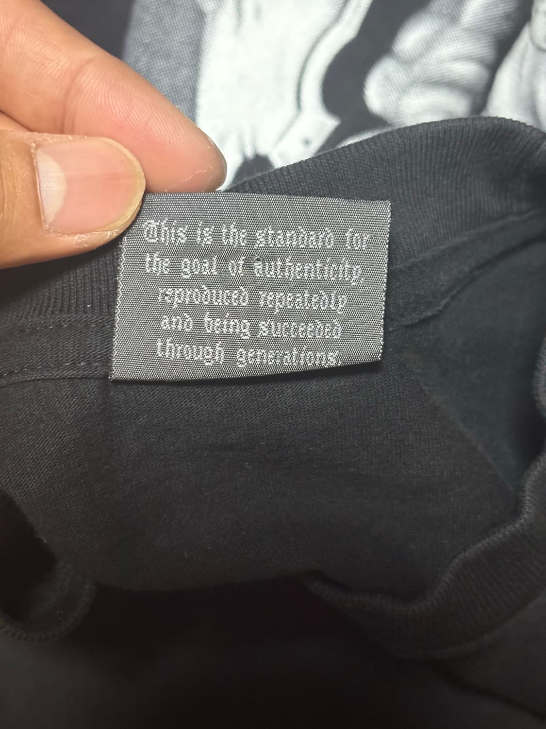 SEVEN ZERO ONE 해골 사신 티셔츠 상품이미지5