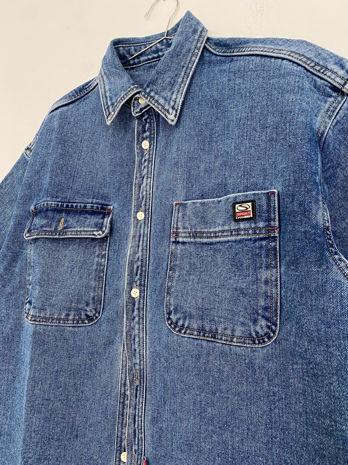 Sport Chamber 90S Denim Shirt 상품이미지4
