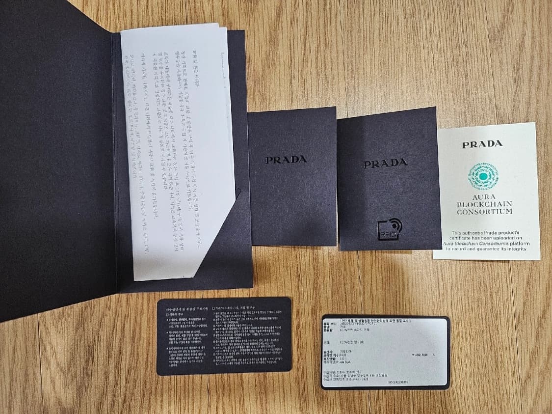 프라다 리에디션 사피아노 가죽백 상품이미지10