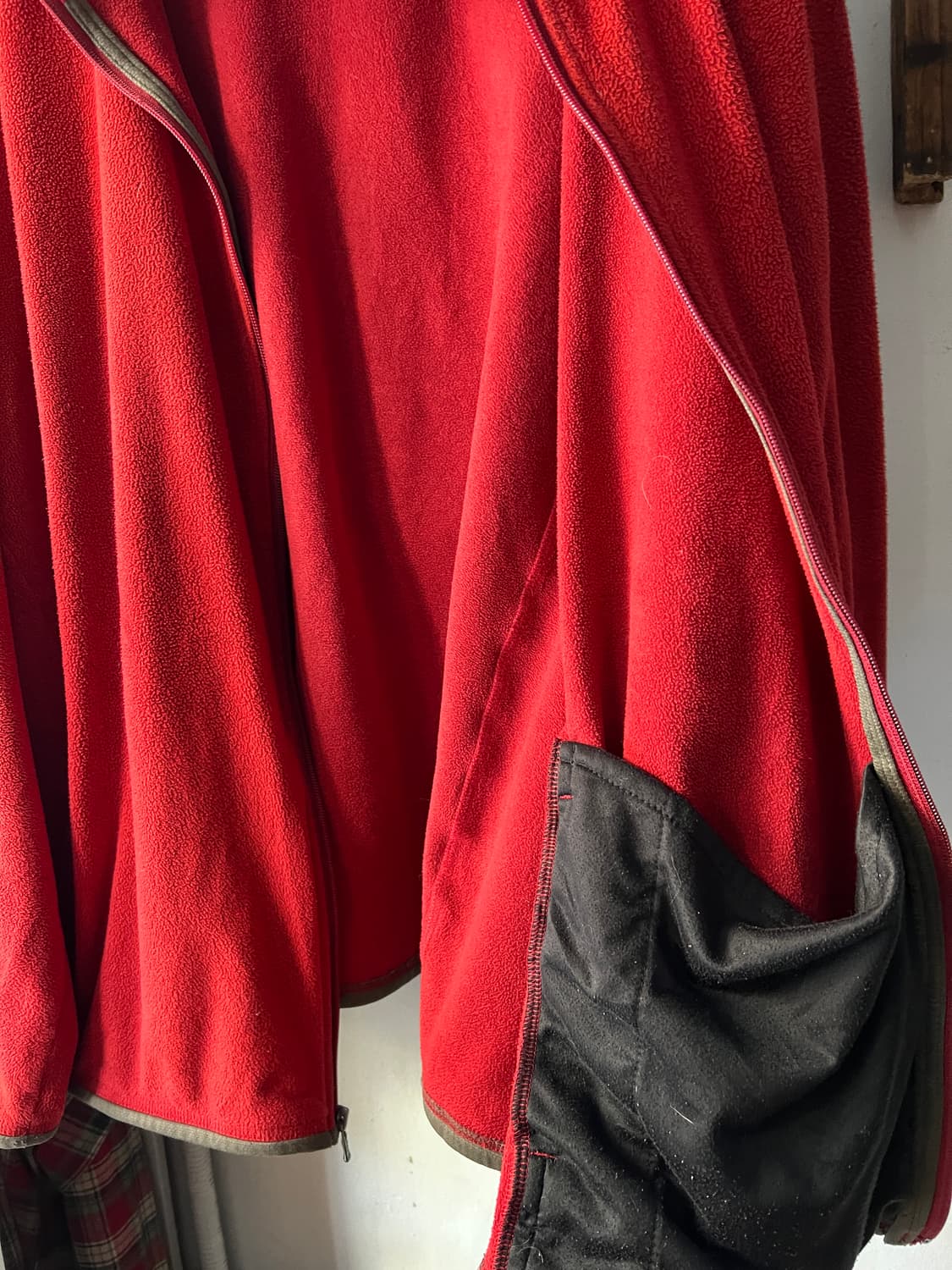 [2XL]파타고니아 레드 집업 플리스 자켓 상품이미지6