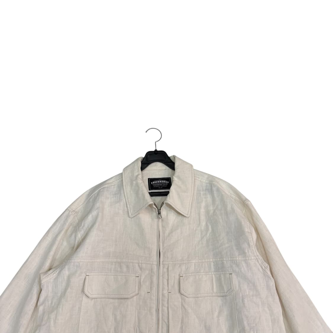 프리즘웍스 리넨 트러커 자켓 상품이미지2