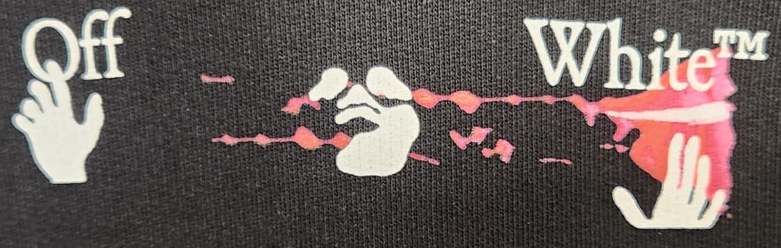 오프화이트 정품 마커 애로우 후드티 S 상품이미지3