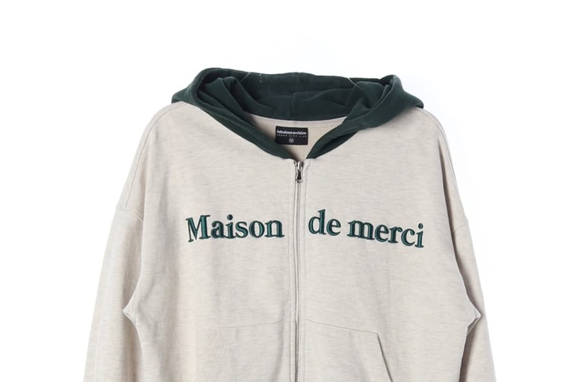 패블러스 아카이브 후드집업 M 상품이미지3