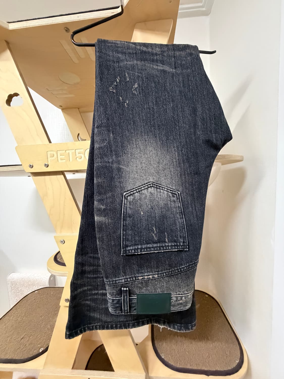 [1] 언더마이카 와이드 플레어 데님 팬츠 상품이미지3