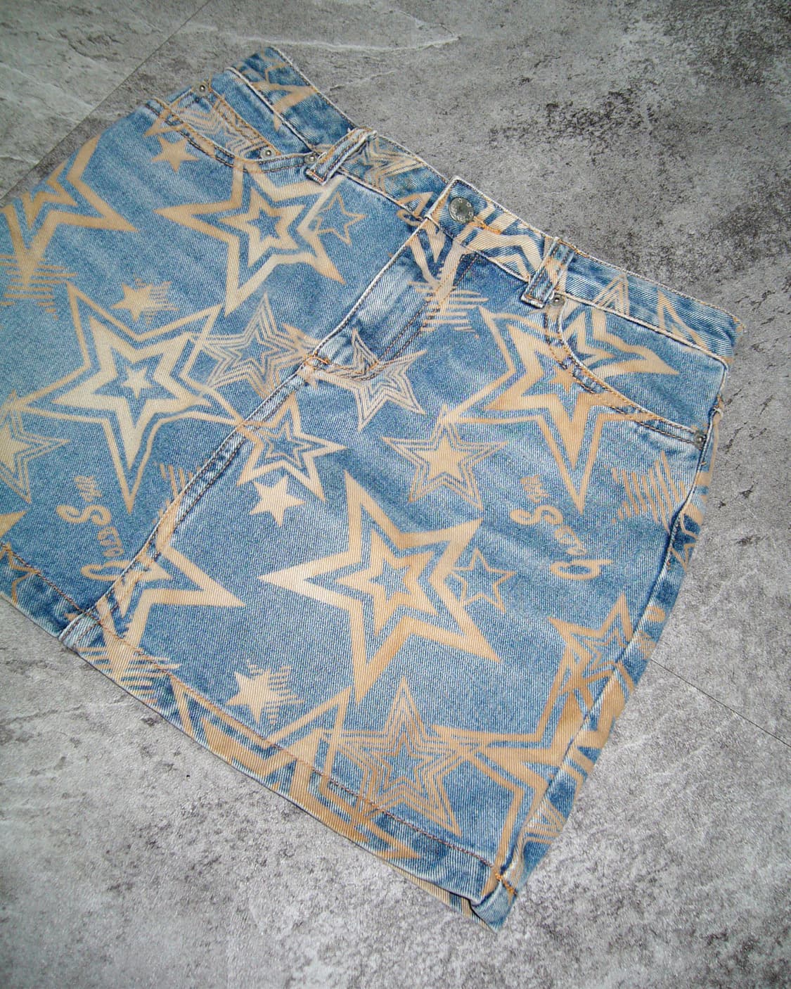 C.A.T Star Denim Skirt 상품이미지3