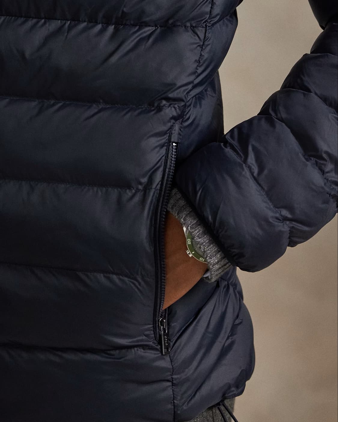 폴로 랄프로렌 후드 패딩 자켓 XL(국내 XXL) 상품이미지2