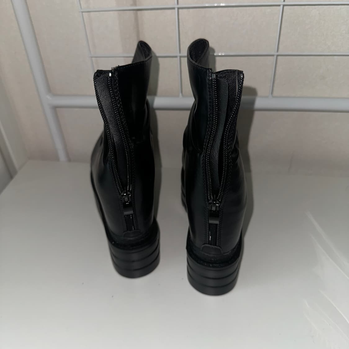 갸루 셔링 통굽 부츠 245 상품이미지3