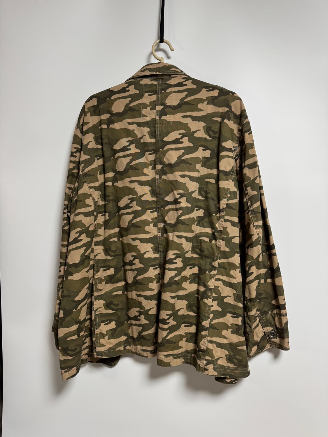 일본 RED BERETS 밀리터리 카모 셔츠 자켓 110-115 상품이미지8
