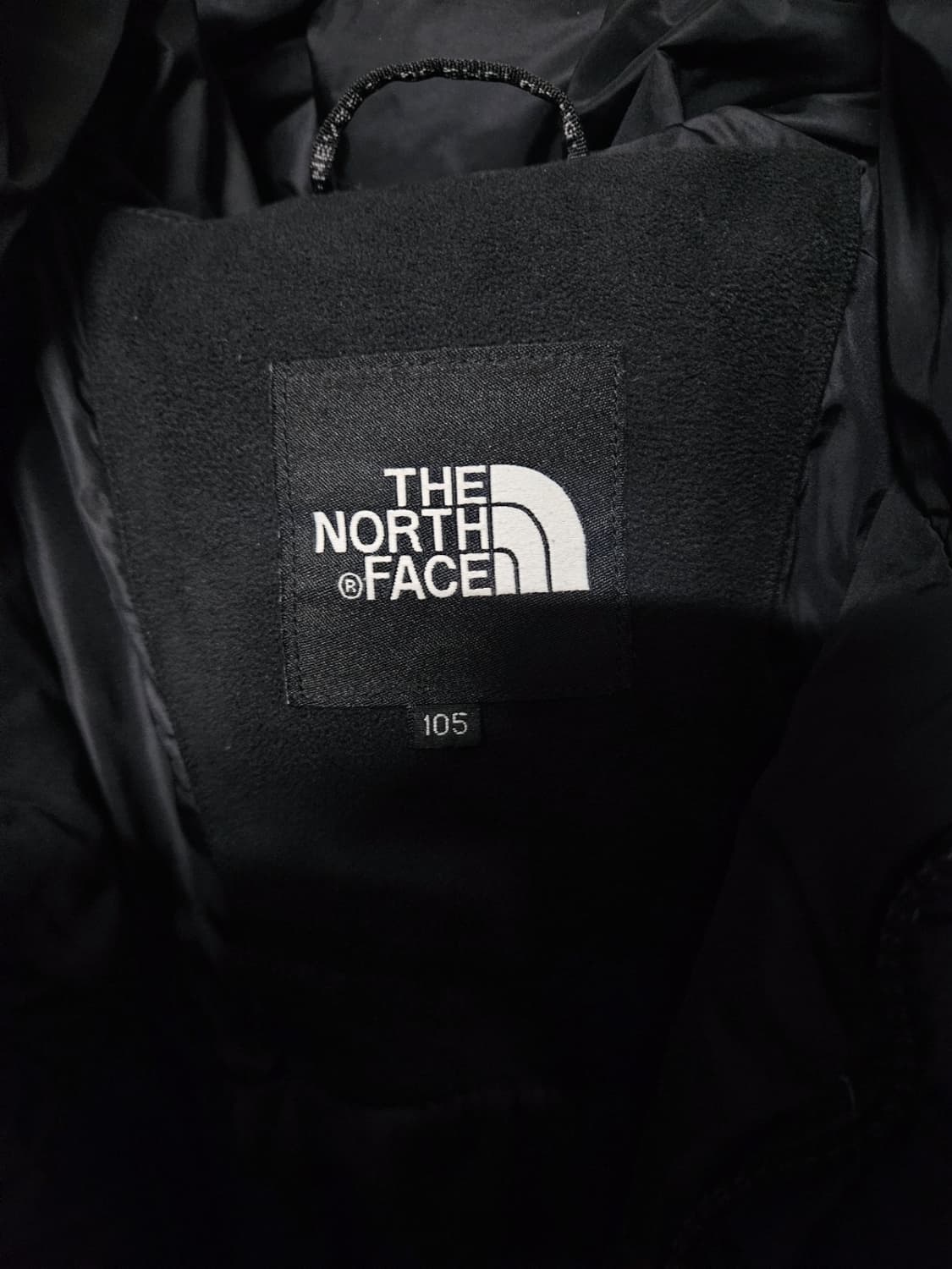 [XL] 노스페이스 폴라다운패딩  블랙 상품이미지4